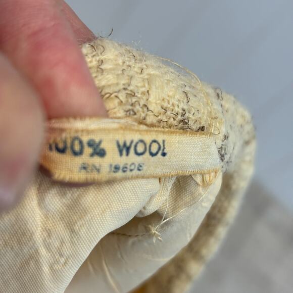 Vintage Unbranded Womens Academia Plaid Wool Straight Skirt Size M Preppy Office - Picture 7 of 8